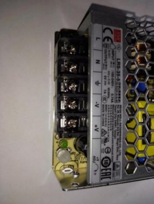 LRS-35-5 Блок питания 5 Вольт 7 Ампер 35Вт