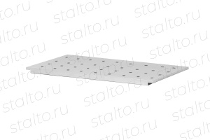 Шкаф кухонный из нержавеющей стали двери-купе