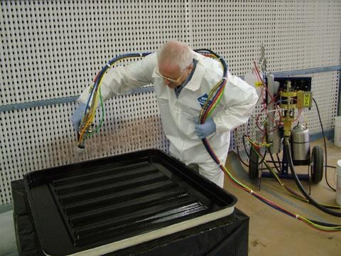 Машина для напыления гелькоута Patriot (США)