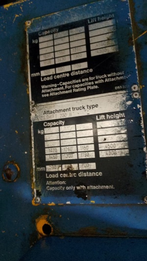 Steinbock Boss JE 10/450D вилочный погрузчик