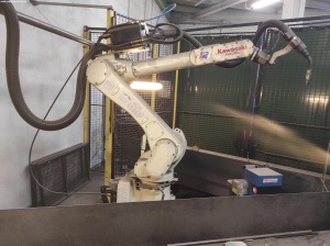 Роботизированная сварочная станция KAWASAKI RA006L