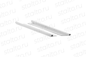 Шкаф кухонный из нержавеющей стали двери-купе