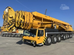 Мобильный автокран Liebherr LTM 1500. 676