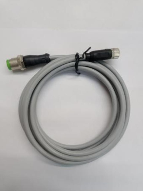 Кабель с разъемом Переходной М8 Розетка 3 пин на М12 Вилка 3 пин кабель длина 2 метра Balluff Германия