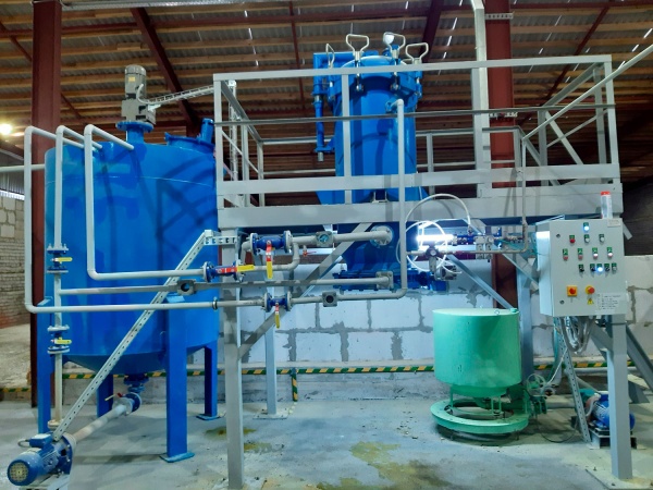 Линия фильтрации растительных масел