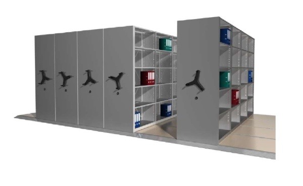 Стеллаж для архива/библиотеки с фальш полом серии «Л»