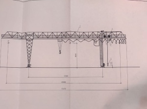 Кран козловой кк20-32А