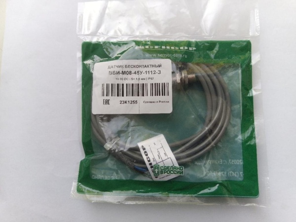 ВБИ-М08-45У-1112-3 Сенсор Индуктивный датчик