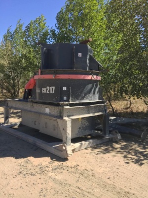 Ударная дробилка центробежного типа Sandvik CV217