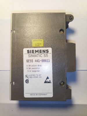 6ES5 441-8MA11 Siemens Simatic S5 Модуль дискретных выходов