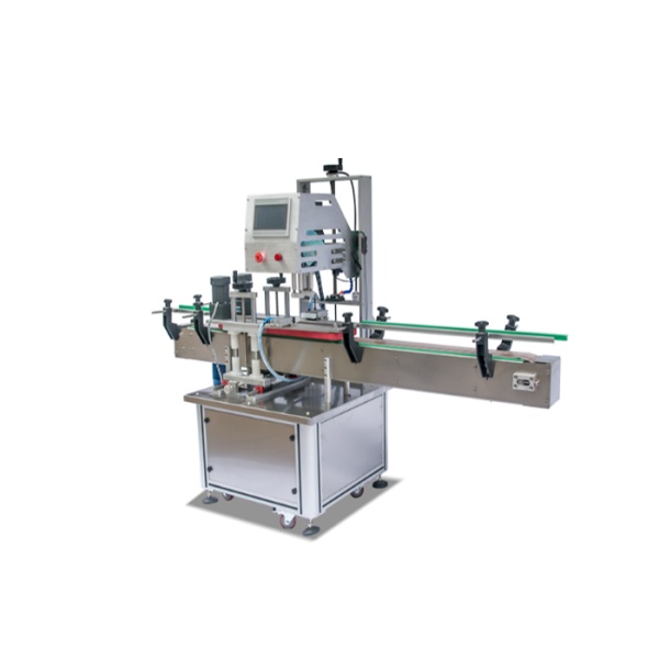 Автоматическая укупорочная машина роликового типа с элеватором для крышек AT-35