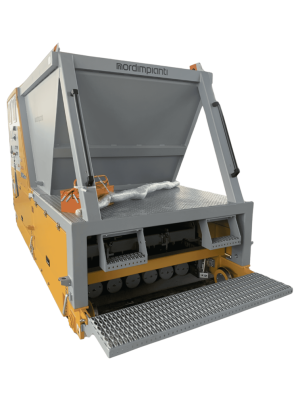 Оборудование для производства плит перекрытия Экструдер ECO Nordimpianti (Италия)