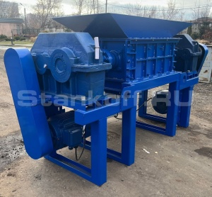 Универсальный промышленный шредер для пластика, резины, древесины, бумаги, стекла ШДП-3000