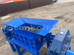 Универсальный промышленный шредер для пластика, резины, древесины, бумаги, стекла ШДП-3000