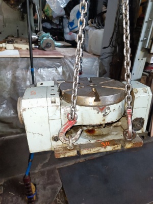 Стол поворотный 7400-0263 (D 250 мм), делительный универсальный (КД-250)