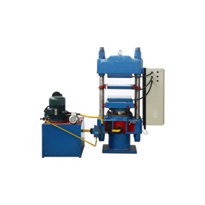 Пресс для вулканизации резиновой крошки XLB400х400х2