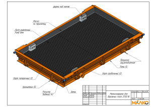 Металлоформы для дорожных плит