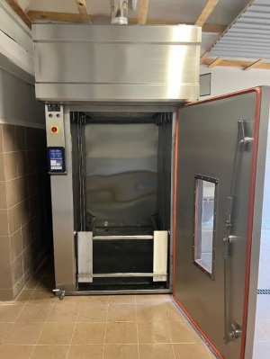 Коптильно-варочная камера ЕС - на 2-e евротележки KWP-2et