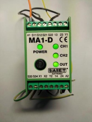 MA1-D 24V DC/AC Реле безопасности Бренд: Saiet