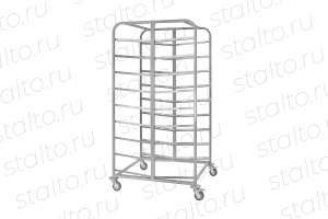 Тележка-шпилька для хлебных лотков