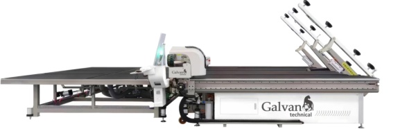 Стол резки стекла DLF с встроенным загрузчиком