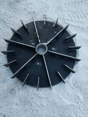 Вентилятор (крыльчатка ) для дробилки, мельницы, крупорушки