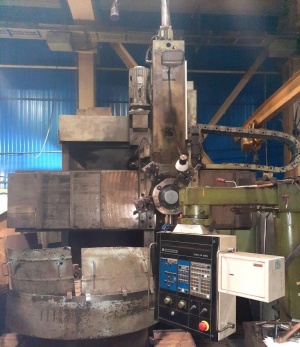 Токарно-карусельный станок 1516 с ЧПУ