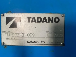 Самоходная крановая установка TODANO TM-23Z