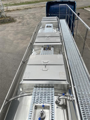 Полуприцеп пищевая цистерна (молоковоз) без шасси