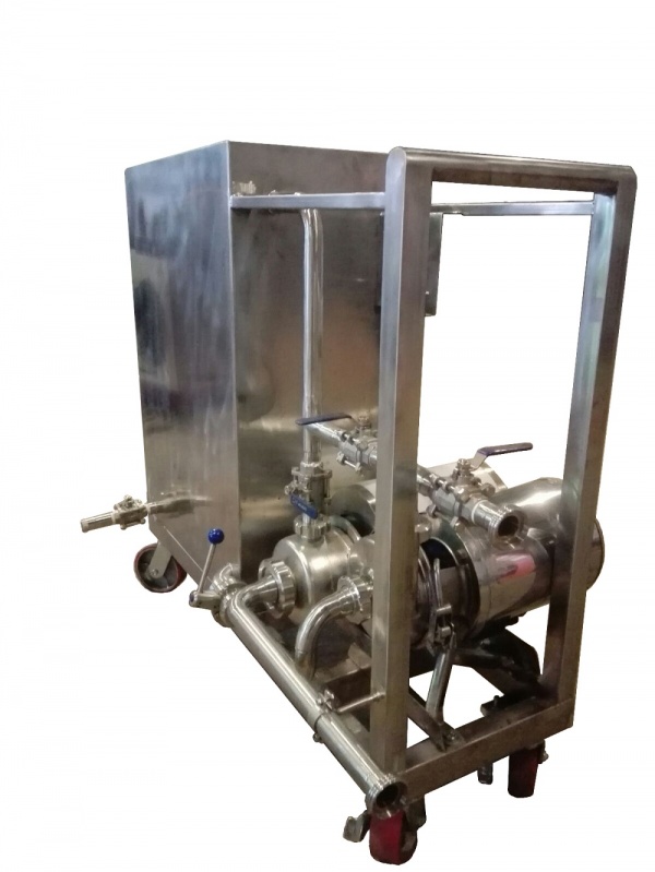 Локальная cip-мойка- 100л двухемкостная