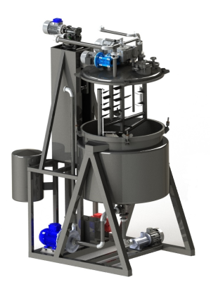 Вакуумный смеситель для кремов