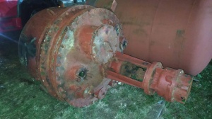 Реактор эмалированный. Объем 0,63 м3