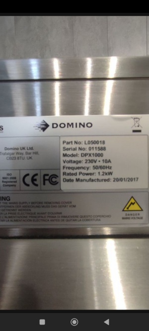 Domino dpx1000