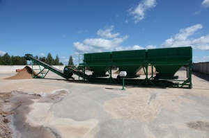 Линия для приготовления сыпучих материалов, 749КД