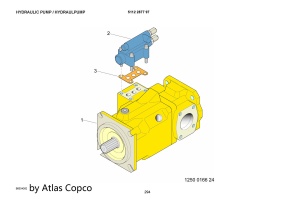 Ремонт Epiroc 5540679100 гидронасос