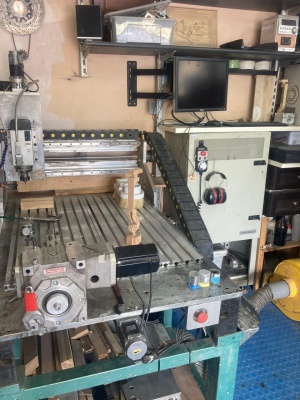 Фрезерный токарный станок ЧПУ