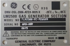 Газовая турбина General Electric LM2500