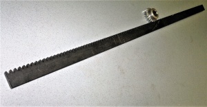 Рейка продольного перемещения станка 3Е711В