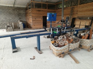 Установка для ламинации профиля ПВХ