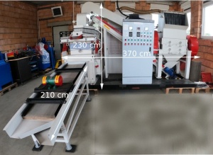 Установка для переработки кабеля «СМК-Ресурс» S-500