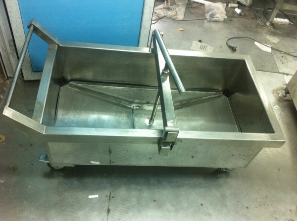 Пресс тележка для творога 100кг