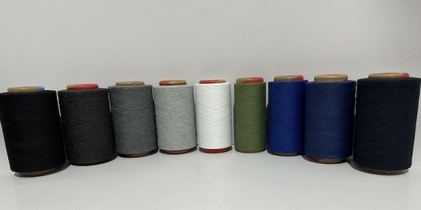 Смесовая пряжа (70% хлопка + 30% полиэстера) #34 нм для носков