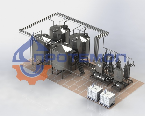 CIP-станция (мойка)