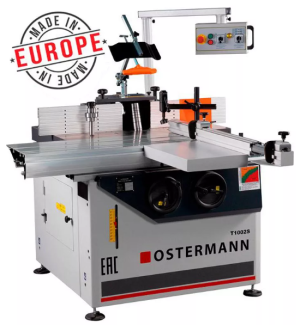 фрезерный станок с шипорезной кареткой и сменными оправками шпинделя Ostermann T 1002L