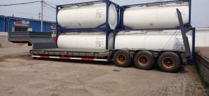 Полуприцеп-тяжеловоз гп 50тонн TONGYADA