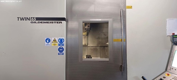 Токарный станок с ЧПУ GILDEMEISTER TWIN 65
