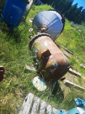 Сборник нержавеющая сталь. Объем 1 м3