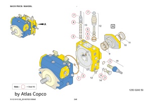 Ремонт Epiroc 2657867897 гидронасос