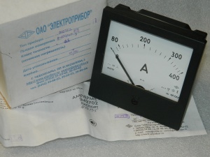 Амперметры, вольтметры стрелочные встраиваемые