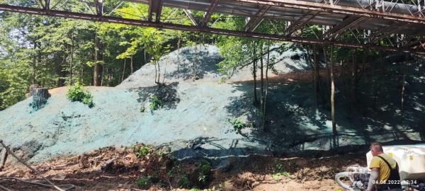 Смесь для гидропосева газона на крутых склонов «GrowMix 80»